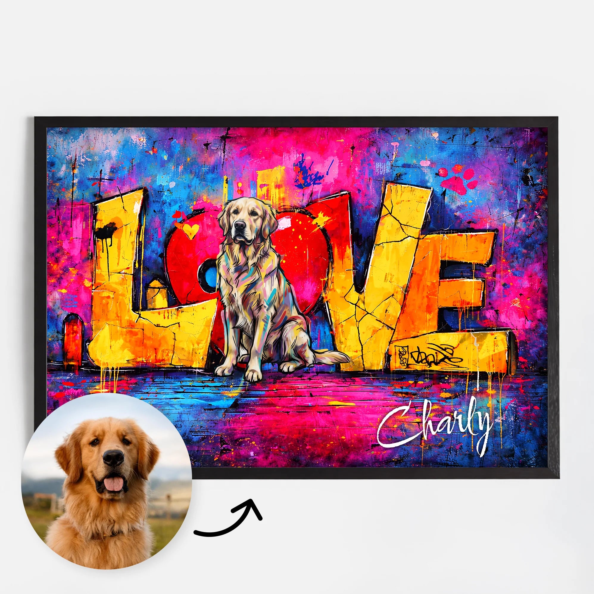 Personalized Poster "LOVE"